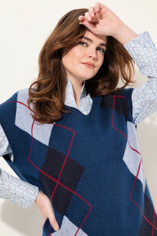 Елек с модерна шарка