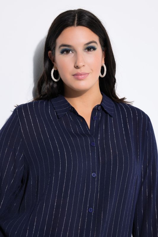 Риза с бляскави райета