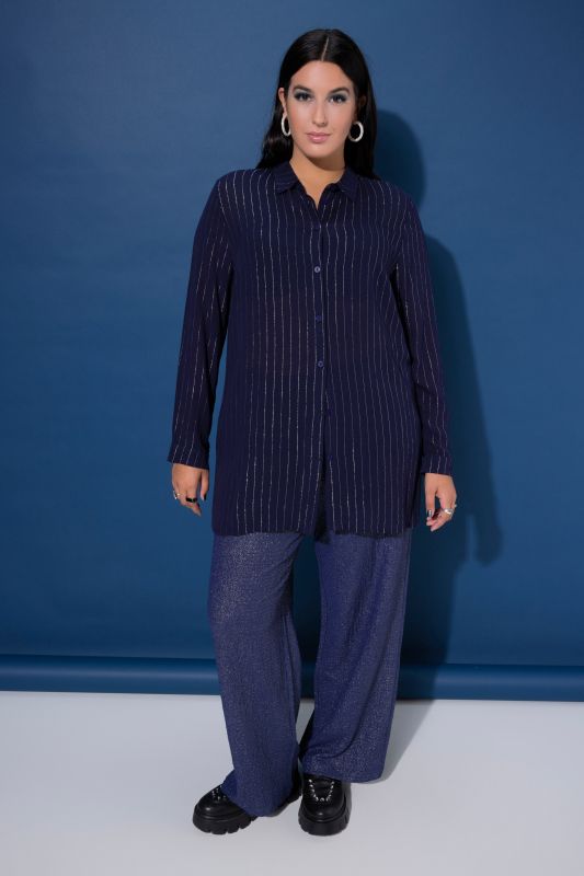 Риза с бляскави райета