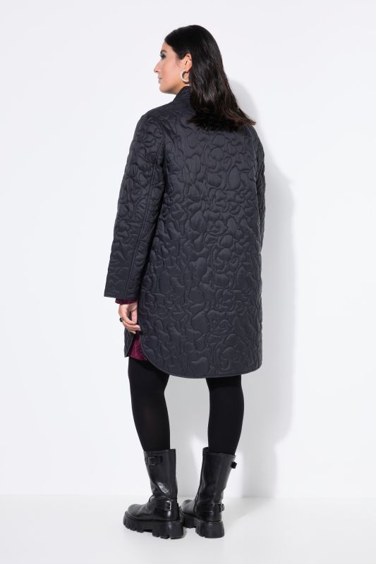 Палто ватирано с леопардов десен