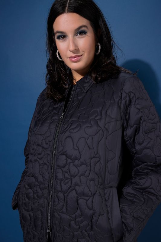 Палто ватирано с леопардов десен