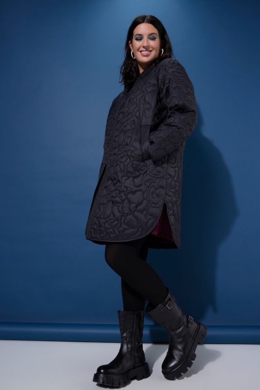 Палто ватирано с леопардов десен