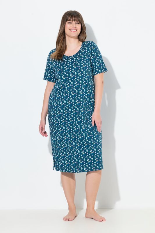 Нощница с принт на маргаритки