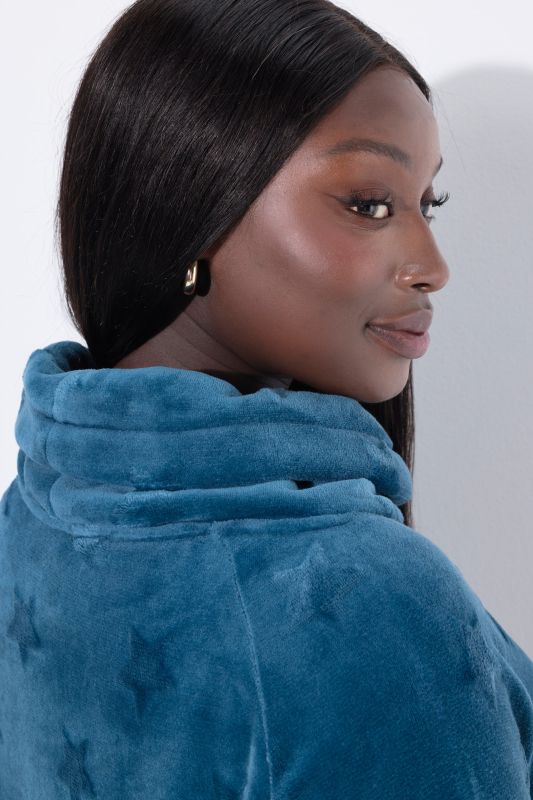 Блуза от велур домашна