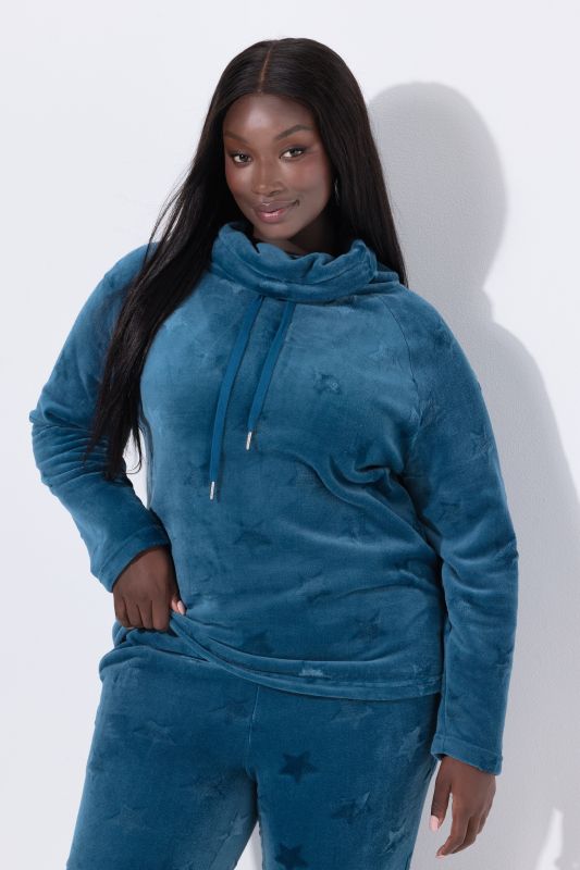 Блуза от велур домашна