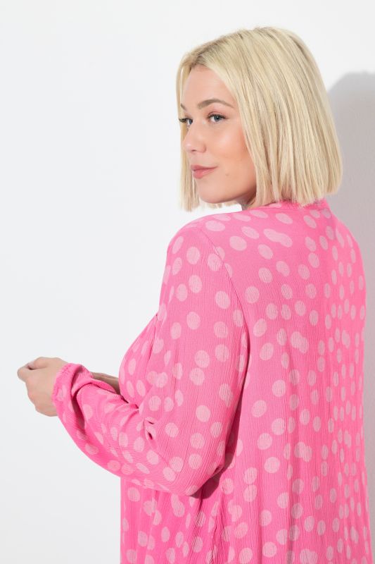 Туника с принт на точки