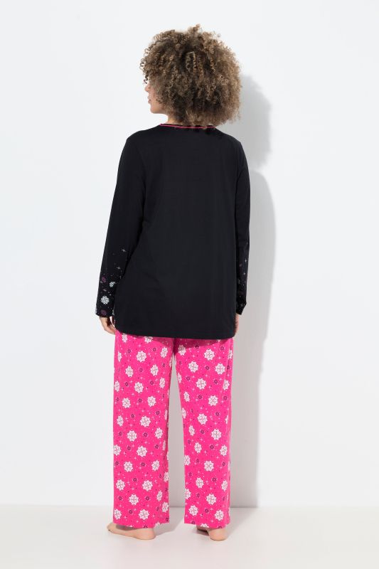 Пижама със снежинки