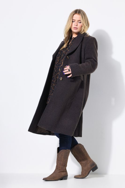 Палто от вълнена материя