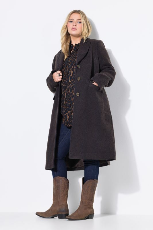 Палто от вълнена материя