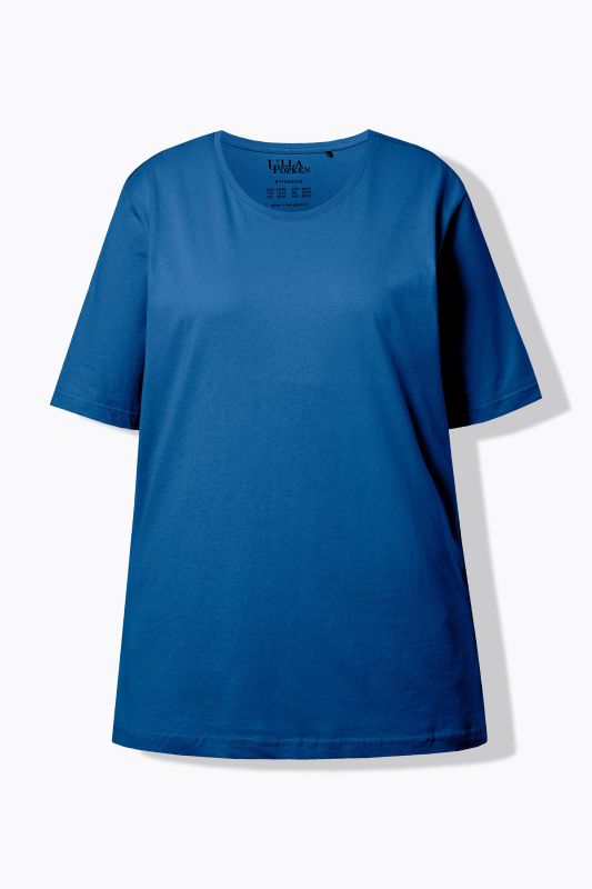 Basic Round Neck Short Sleeve Relaxed Fit  Tee