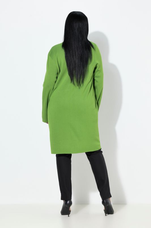 Жилетка дълга с джобове