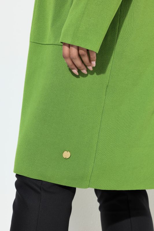 Жилетка дълга с джобове