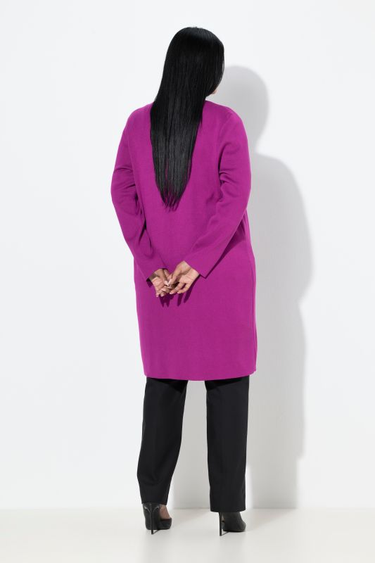 Жилетка дълга с джобове