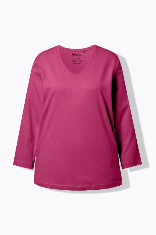 Back To Basics V-Neck Relaxed Fit Cotton Tee