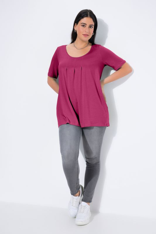 Essential Front Pleat Tee