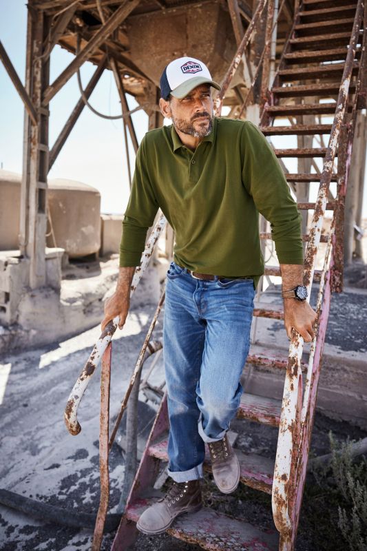 Риза с поло яка 