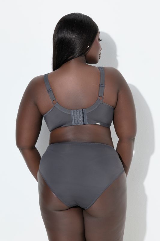 Сутиен микрофибърен със сатенен акцент