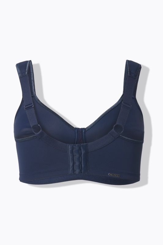 Сутиен микрофибърен със сатенен акцент