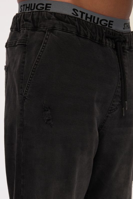 STHUGE jeans denim destroyed look