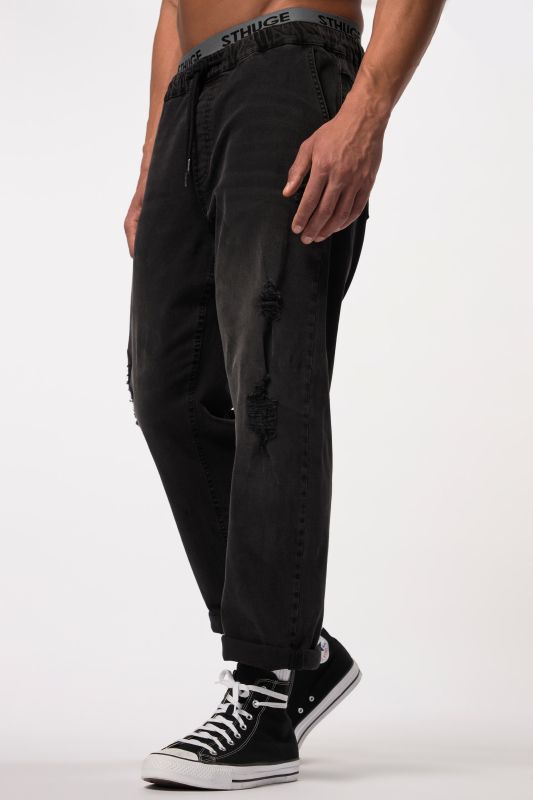 STHUGE jeans denim destroyed look