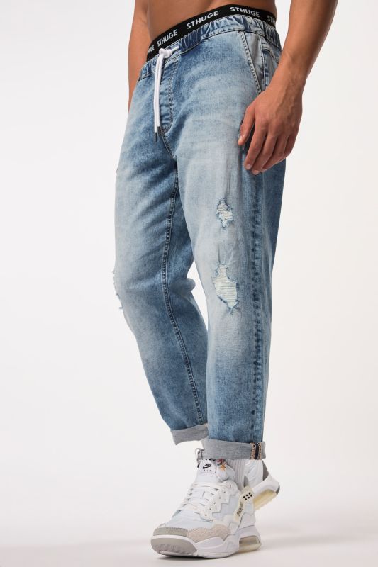 STHUGE jeans denim destroyed look