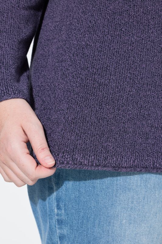 Eco Cotton Ribbed Knit Sweater