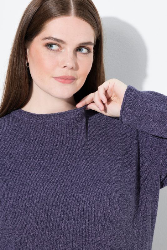 Eco Cotton Ribbed Knit Sweater