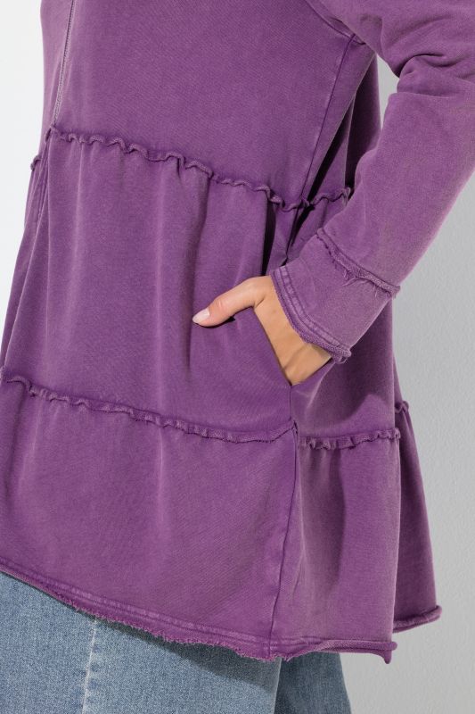 Суитчър с цип отпред