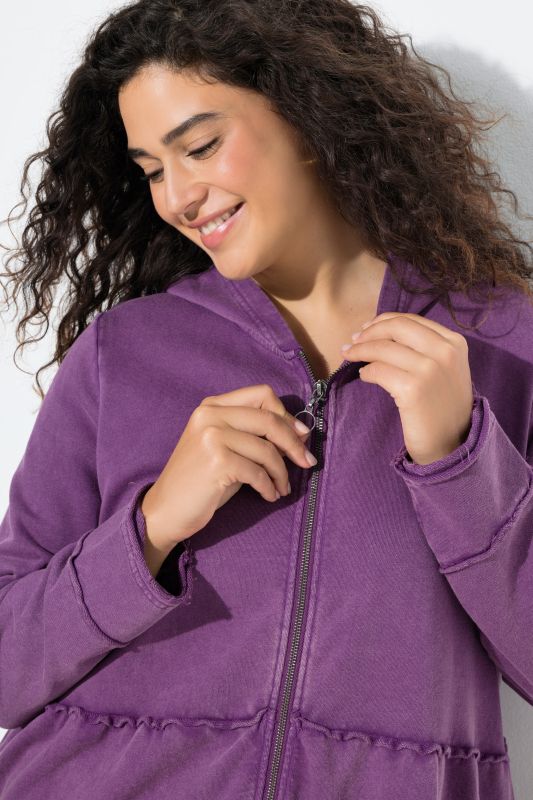 Суитчър с цип отпред