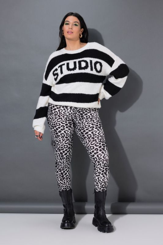 Клин с леопардов принт