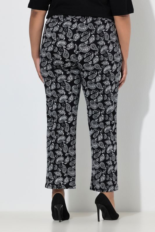 Панталон с пейзли принт