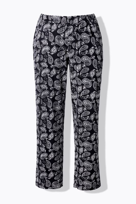 Панталон с пейзли принт