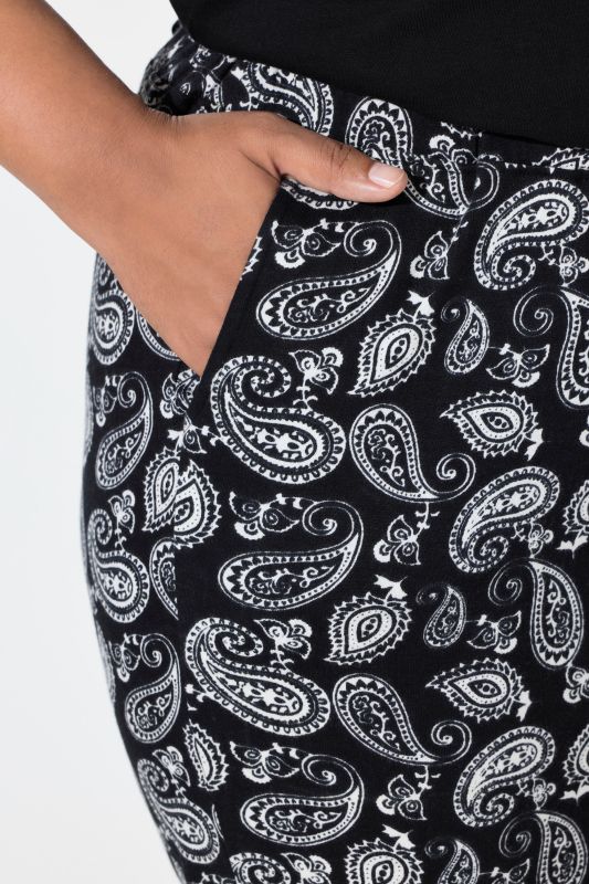 Панталон с пейзли принт