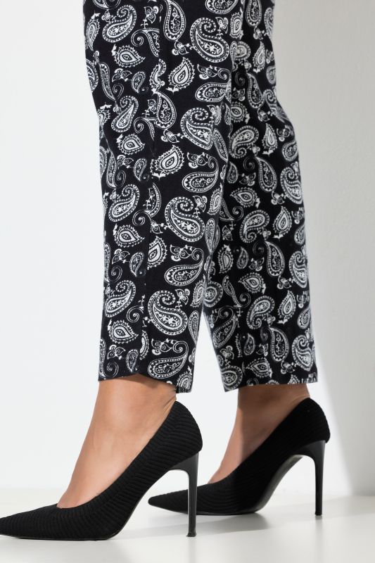 Панталон с пейзли принт