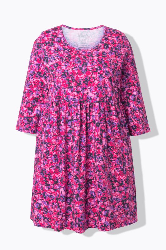 Туника с розови цветя