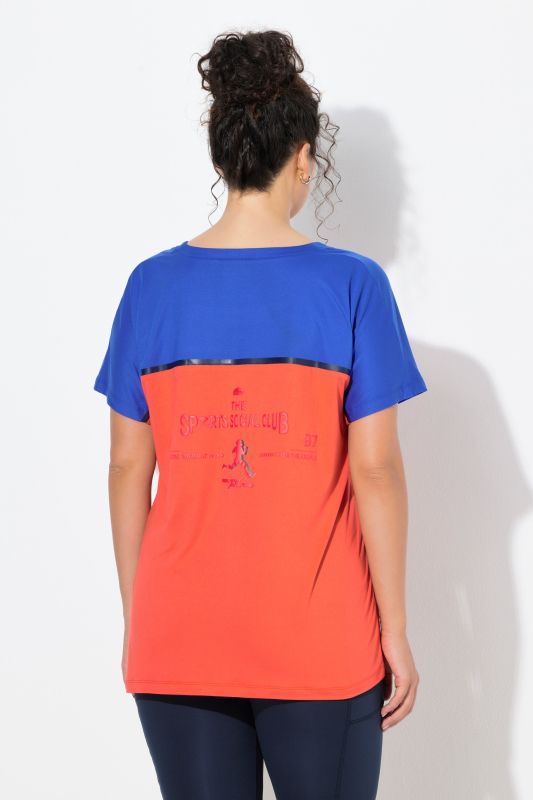 Тениска с неонов акцент