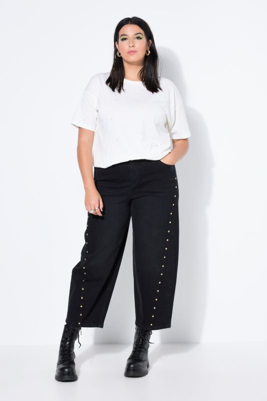 Дънки тип балон с капси