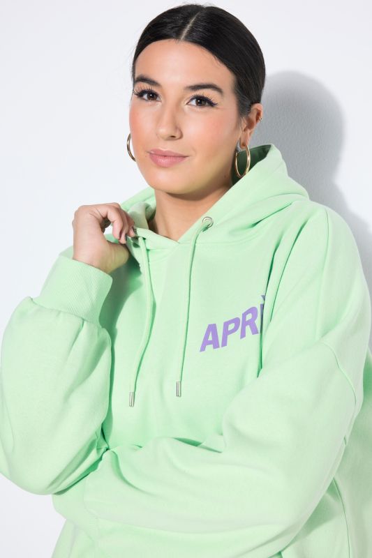 Суитчър с качулка и принт