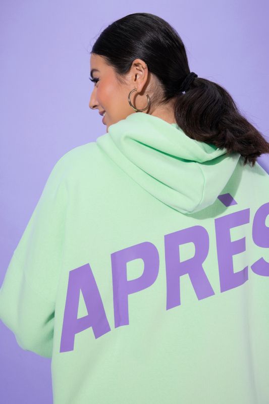 Суитчър с качулка и принт