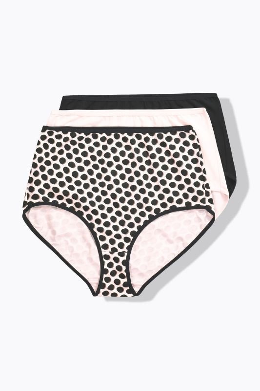 Бикини комплект от 3 броя с принт на точки