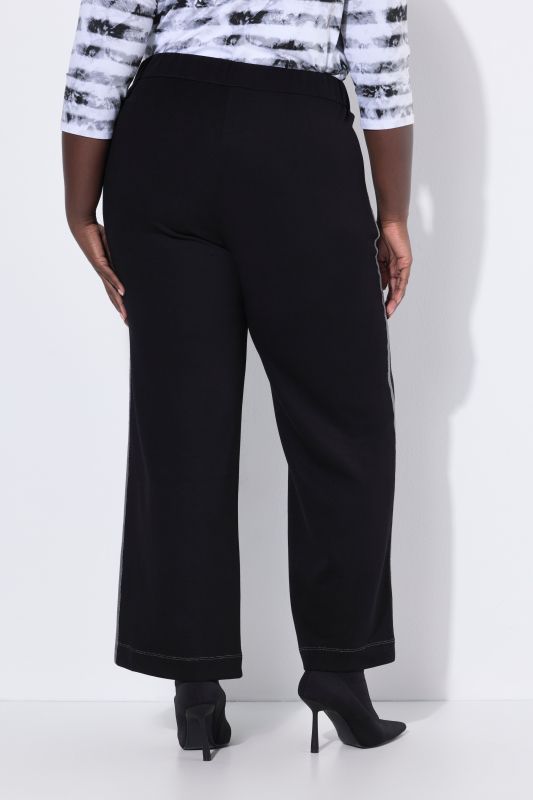 Панталон с бляскави акценти