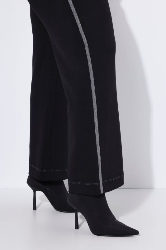 Панталон с бляскави акценти