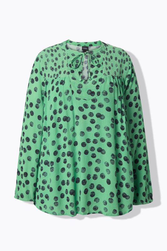 Туника с принт на точки