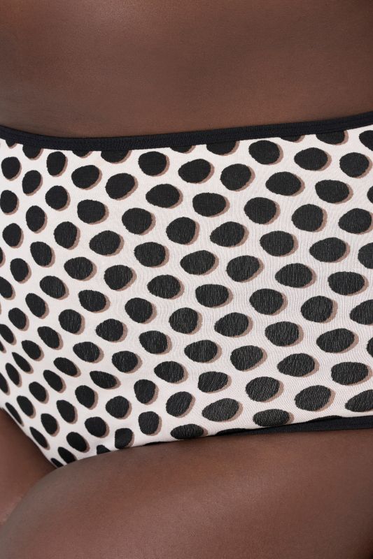 Бикини комплект от 3 броя с принт на точки