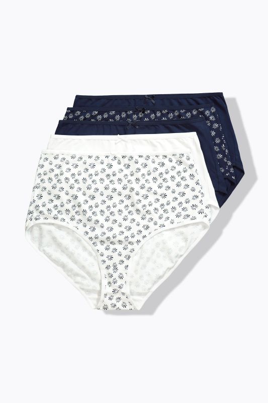 Бикини комплект от 5 броя с флорален акцент