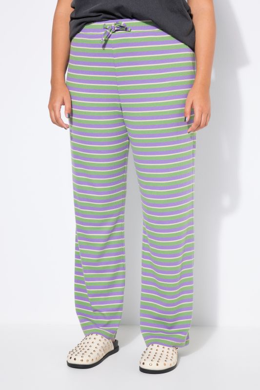 Striped trousers
