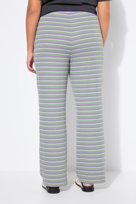 Striped trousers