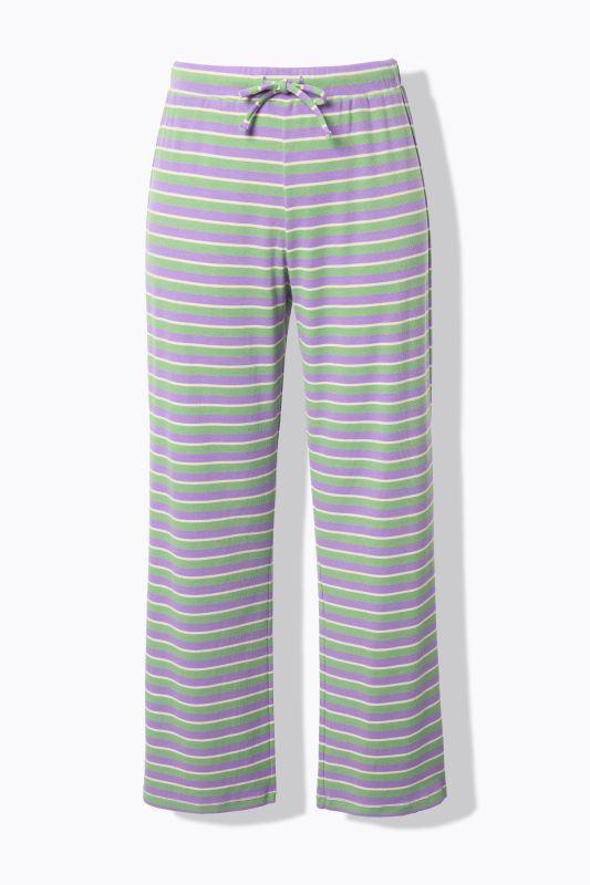 Striped trousers
