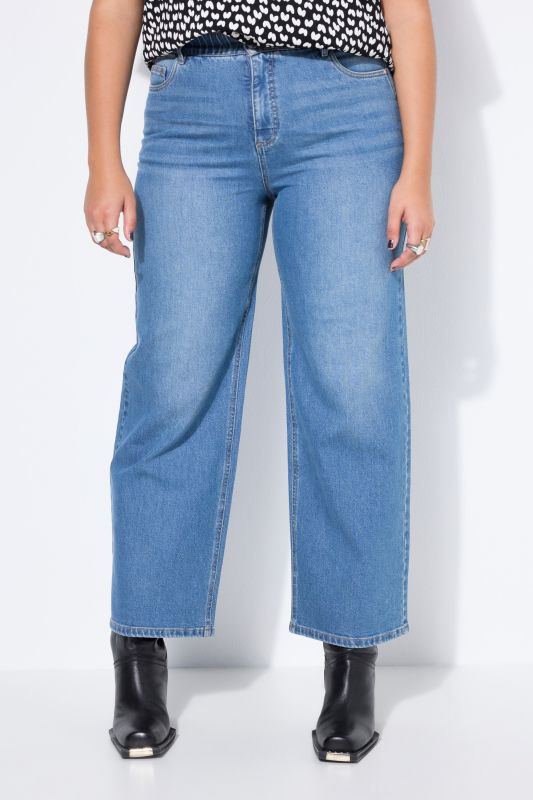 Дънки с широки крачоли