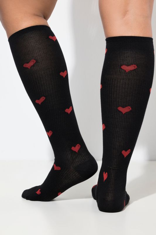 Чорапи компресионни със сърце
